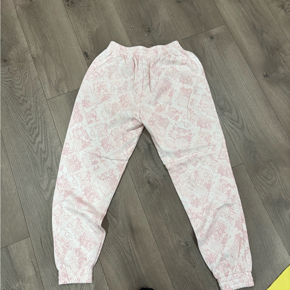 Pink sweats